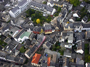 Kreuzung Hellenstra&szlig;e + Krummgasse bzw. D'Esterstra&szlig;e